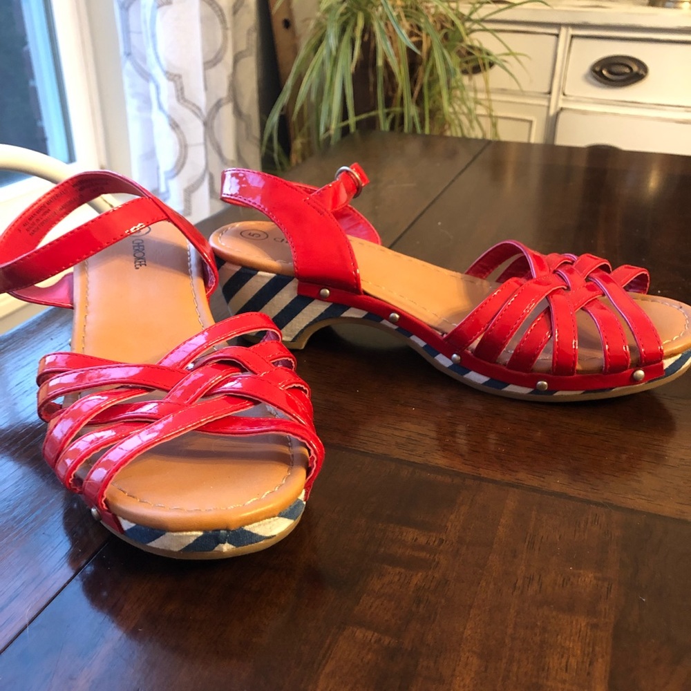 Heeled sandals